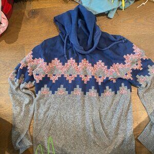 Winter cabin  styled hoodie